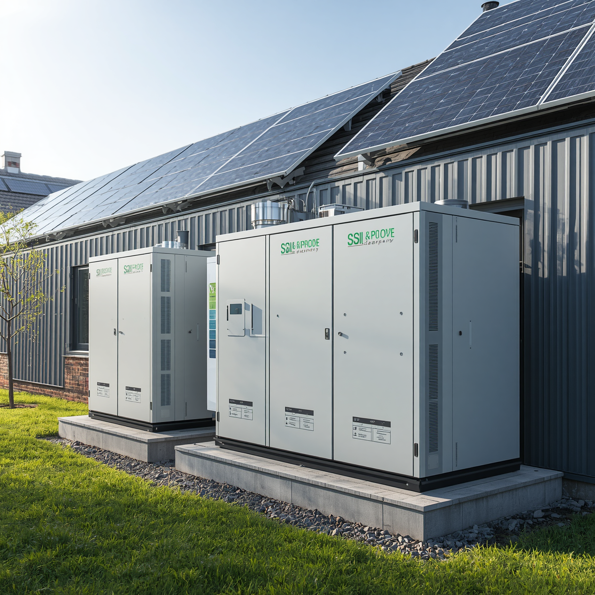 Commercial Industrial Utility Scale Battery Array